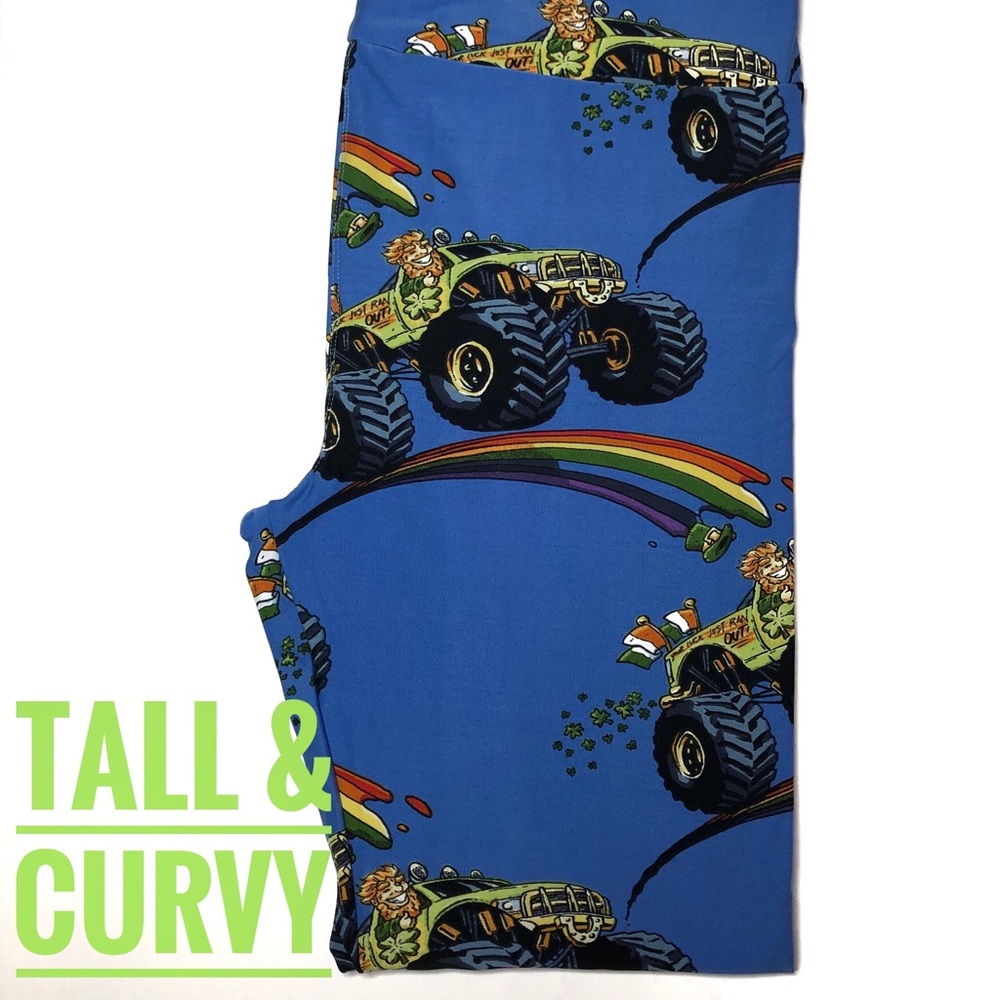 LuLaRoe St. Patrick’s Leggings Tall & Curvy